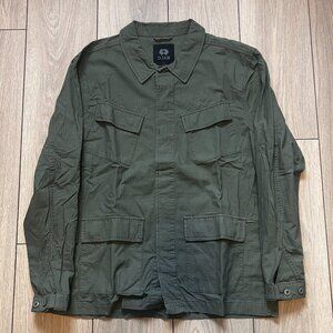 DJAB Khaki Cargo Overshirt Jacket